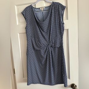 Michael Kors cap sleeve knit midi dress, size XL